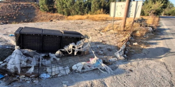 Συγκέντρωση απορριμμάτων στο Καλαμάκι του Δήμου Φαιστού