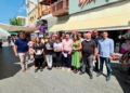 Περιοδεία κλιμακίου του ΠΑΣΟΚ με Ελένη Βατσινά και Φραγκίσκο Παρασύρη στη Μεσσαρά