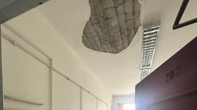 Πτώση σοβά σε γραφείο στο Βενιζέλειο Νοσοκομείο Ηρακλείου