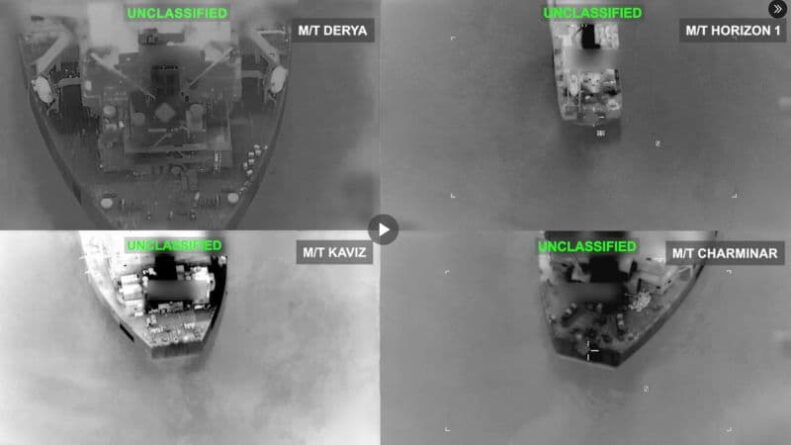 Επιχείρηση της CENTCOM κατά ιρανικών πετρελαιοφόρων μετά από επιθέσεις σε αμερικανικό πολεμικό πλοίο