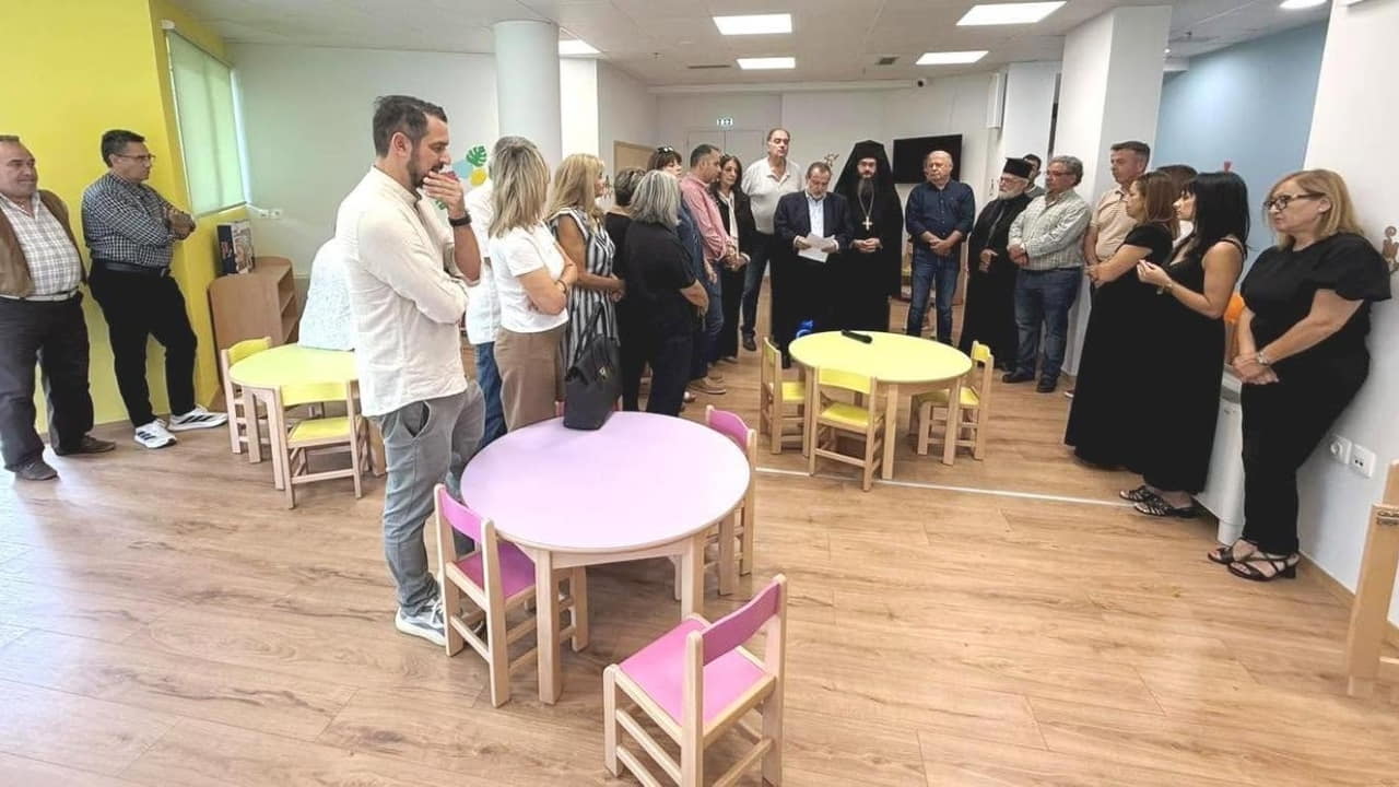 Ο δεύτερος Βρεφονηπιακός Σταθμός Καστελλίου στον Δήμο Μινώα Πεδιάδας