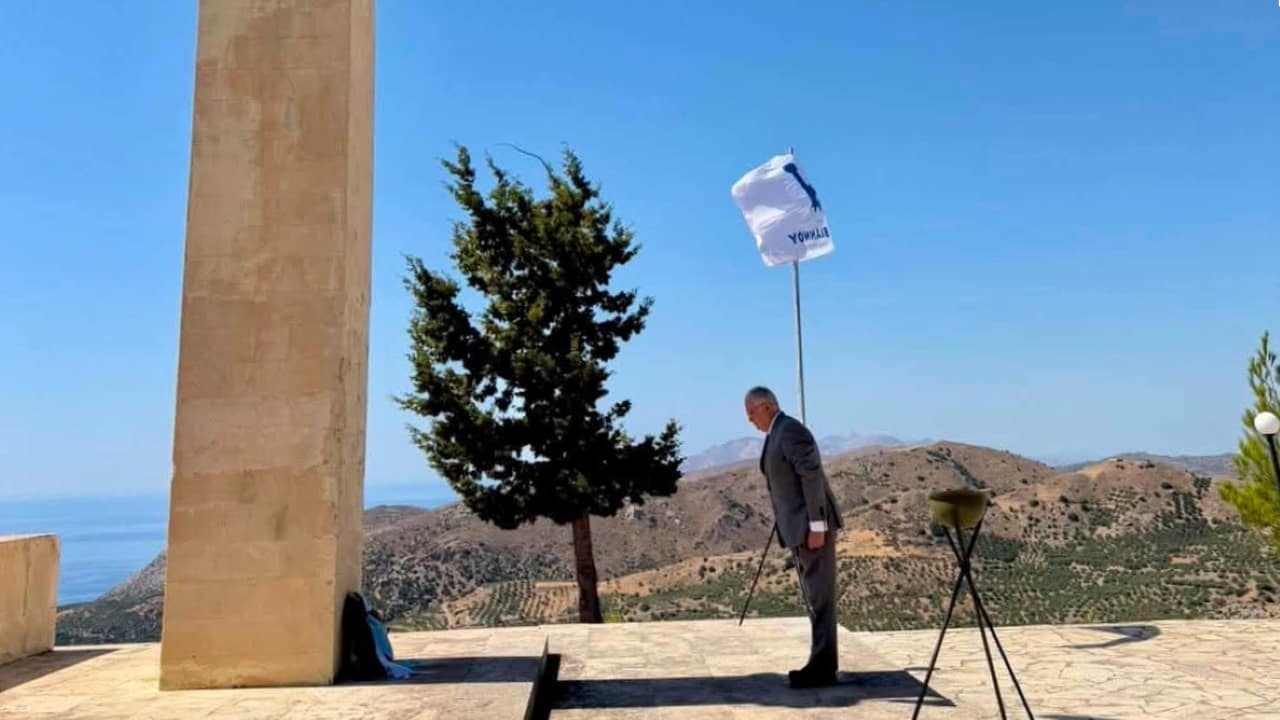 Ο Πρόεδρος της Δημοκρατίας Κωνσταντίνος Τασούλας στις εκδηλώσεις μνήμης στη Βιάννο