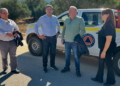 Λευτέρης Αυγενάκης – Αυτοψίες για τις ζημιές από την κακοκαιρία σε Καστέλλι, Θραψανό και Σμάρι