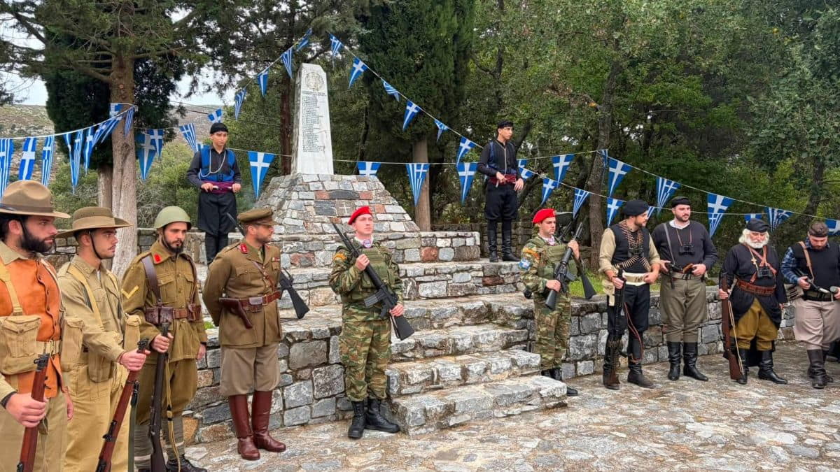 Εκδήλωση μνήμης στο Ηρώο Καλλικράτη Σφακίων για την 83η επέτειο των εκτελέσεων του 1943.