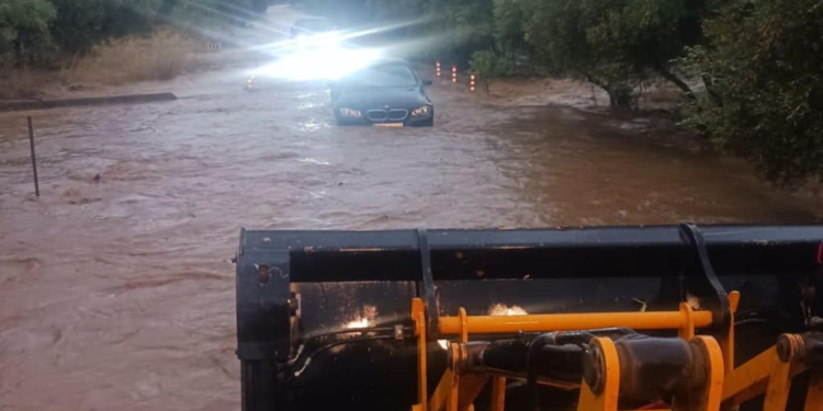 Διακοπές κυκλοφορίας στην Κρήτη λόγω έντονων καιρικών φαινομένων