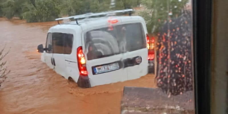 Πλημμυρικά φαινόμενα και κλειστοί δρόμοι στον Δήμο Μινώα Πεδιάδας